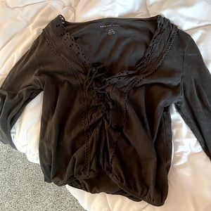 American eagle tie top